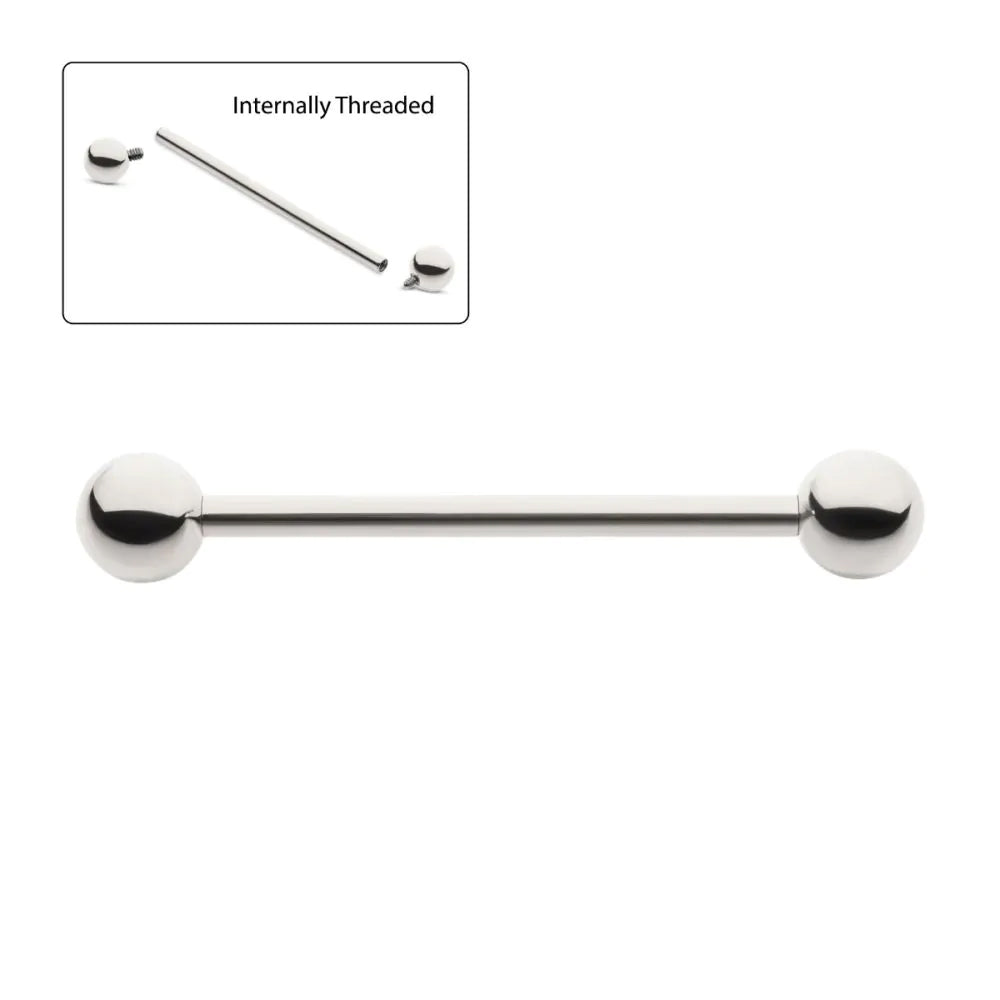 Initial Piercing - Industrial piercing High Polish or Black PVD