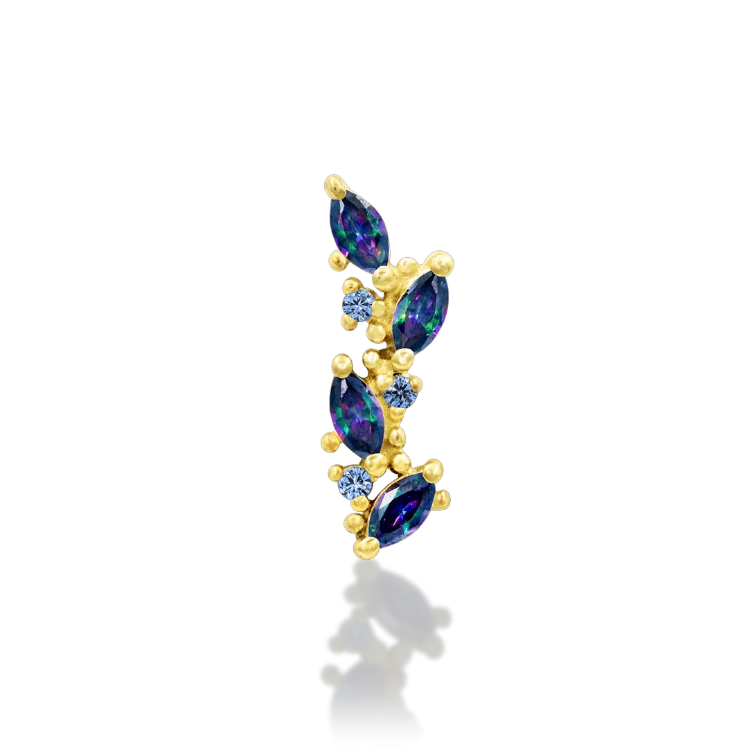 Junipurr Andreia Mystic - Threaded - Yellow Gold