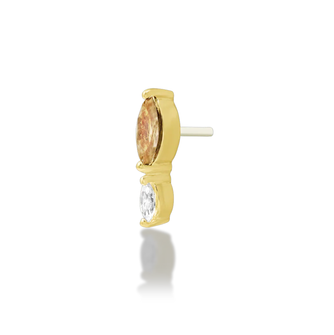 Junipurr Emersyn Champagne - Yellow Gold
