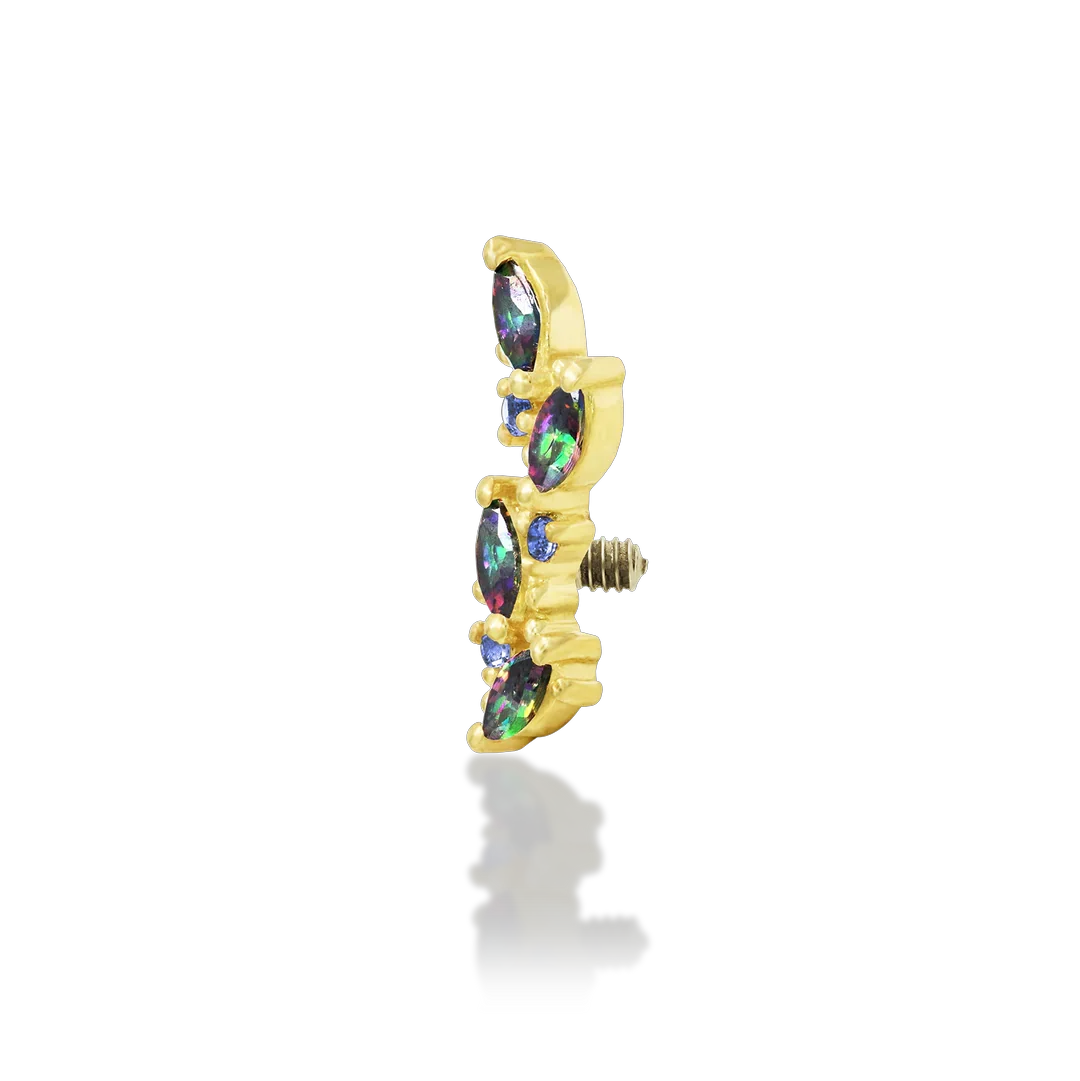 Junipurr Andreia Mystic - Threaded - Yellow Gold