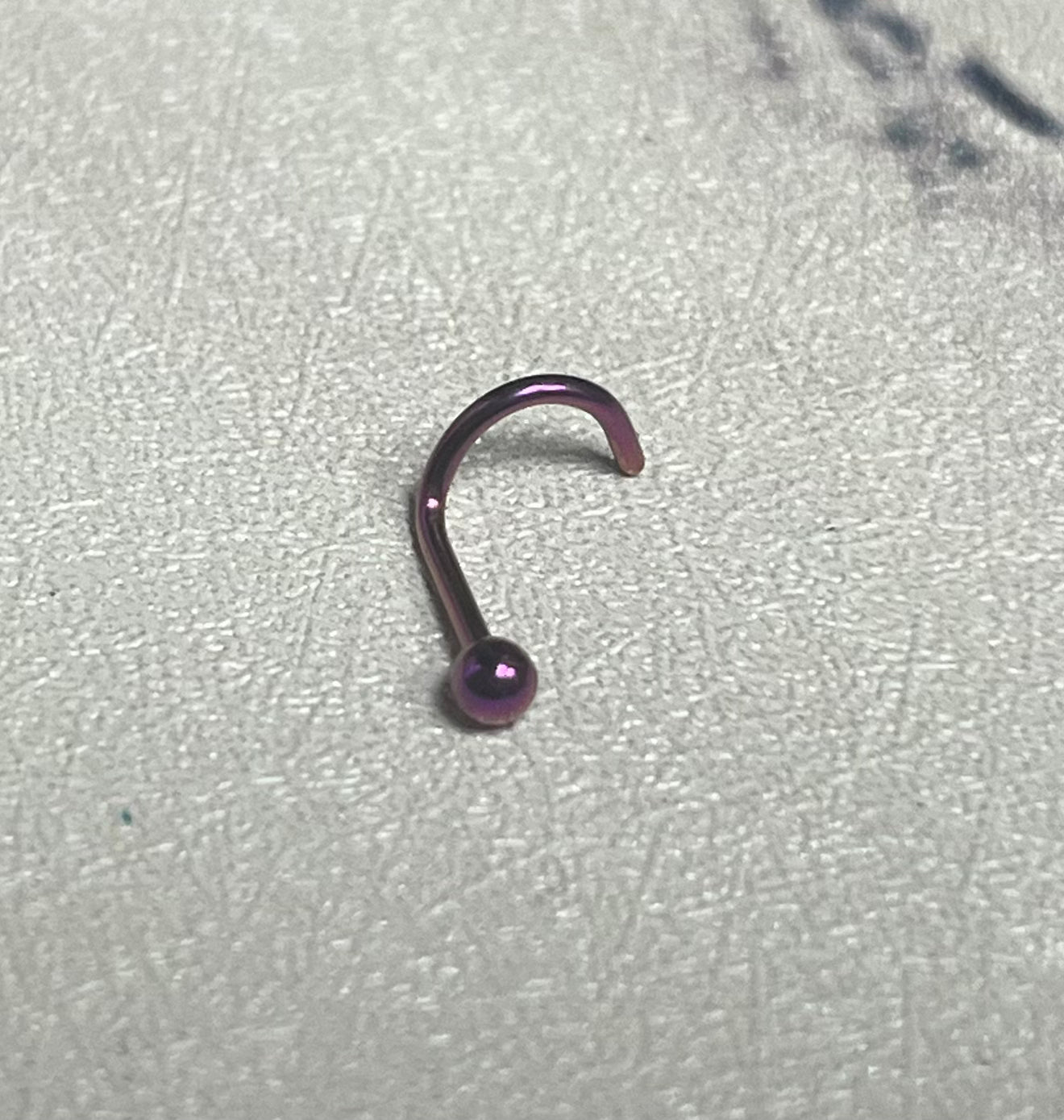 Initial Piercing - Assorted Ball Nose Screw