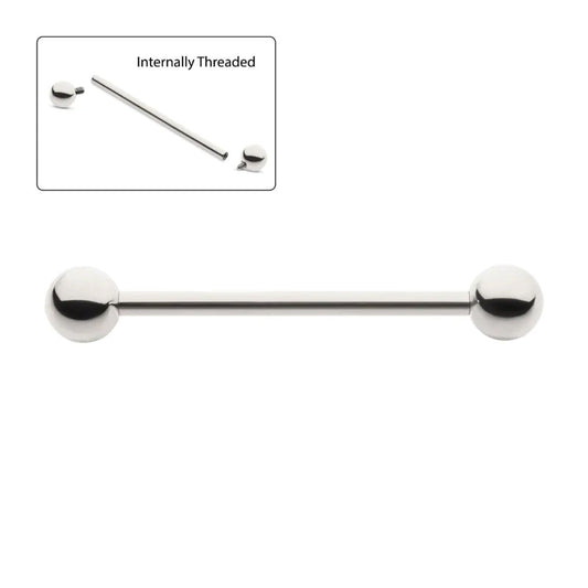 Initial Piercing  - Industrial piercing High Polish or Black PVD