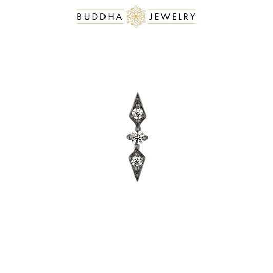 Worthy - CZ + Rhodium