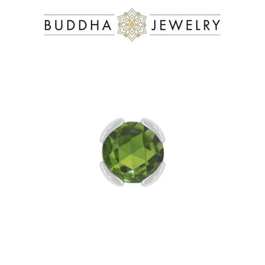Peekaboo - Green Tourmaline/White gold