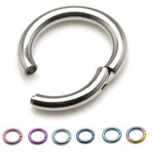 Initial Piercing  - Hinged Rings