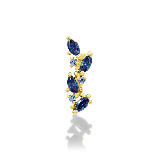 Junipurr Andreia Mystic - Threaded - Yellow Gold